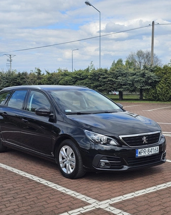 Peugeot 308 cena 50900 przebieg: 96300, rok produkcji 2019 z Pruszków małe 704